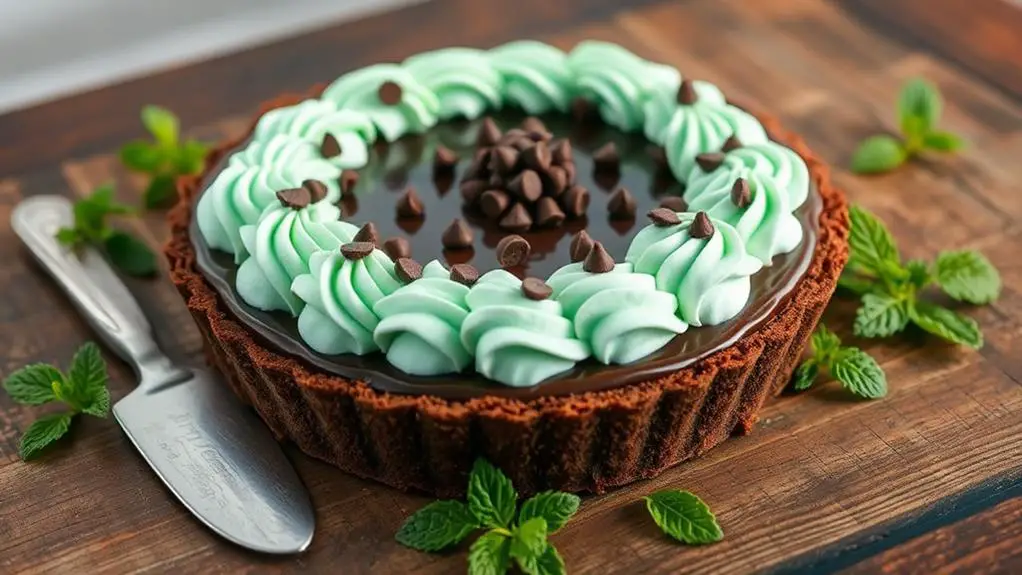 mint chocolate dessert delight