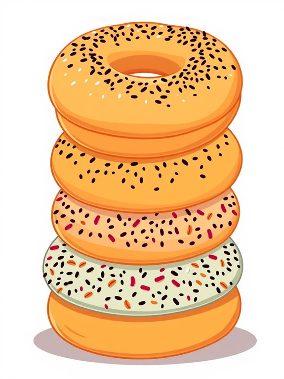 10 Free Bagel Clipart Images To Spice Up Your Designs
