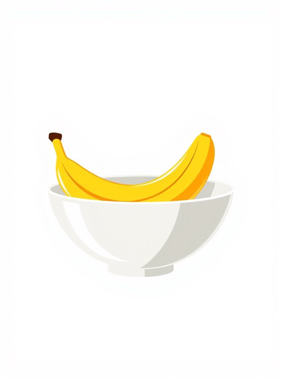 banana clipart in bowl