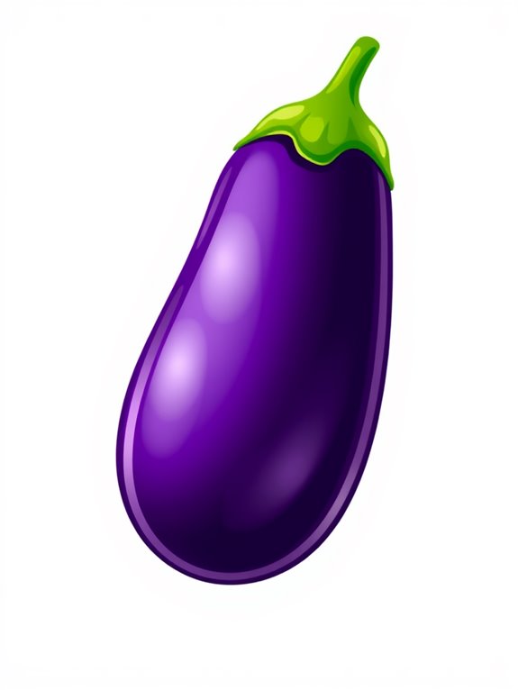 basic eggplant illustration design