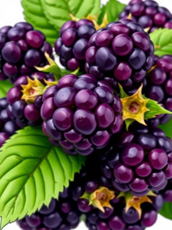 blackberry fruit illustration graphics