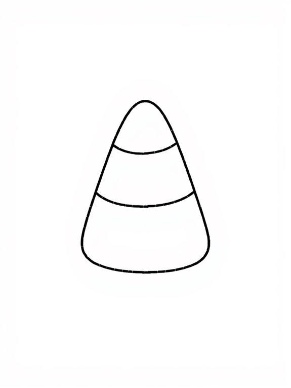 candy corn coloring activity