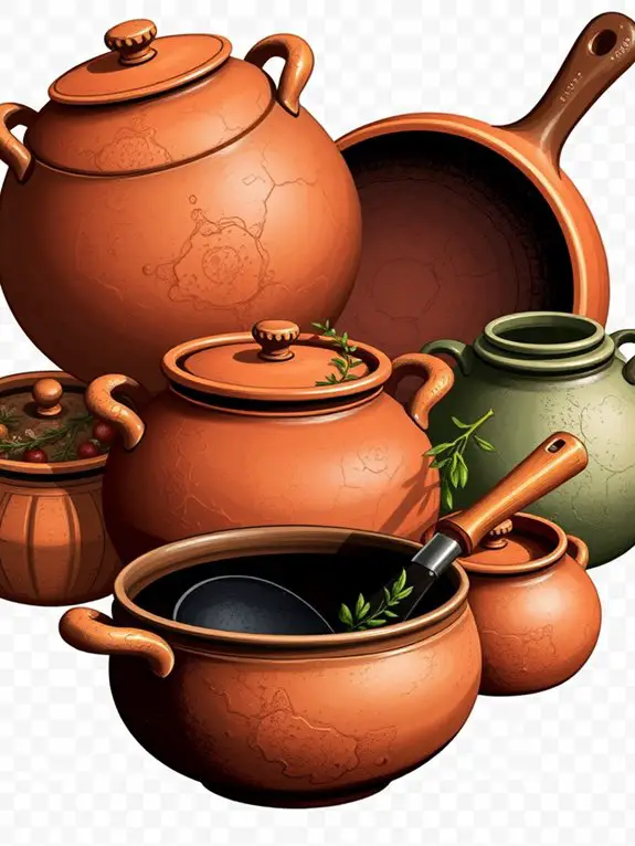 charming rustic pottery designs