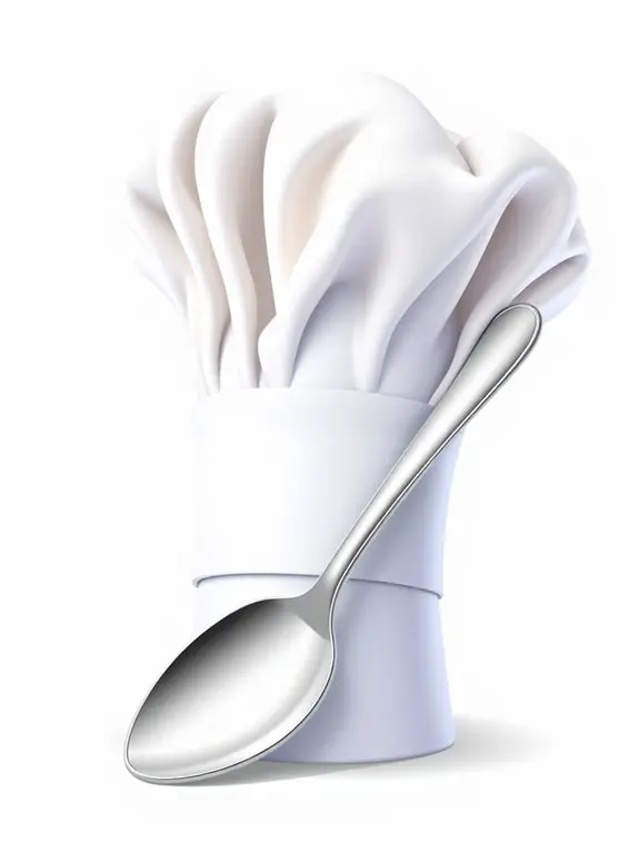 chef hat and spoon