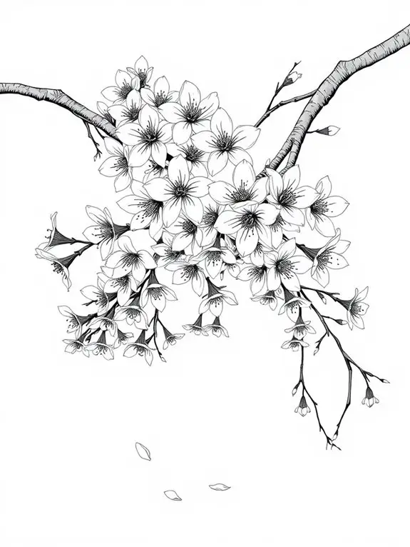 cherry blossom art activity