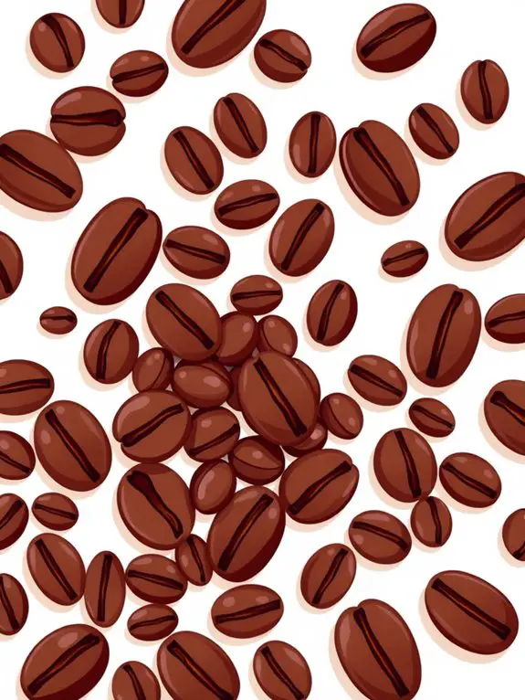 coffee beans illustrative graphics