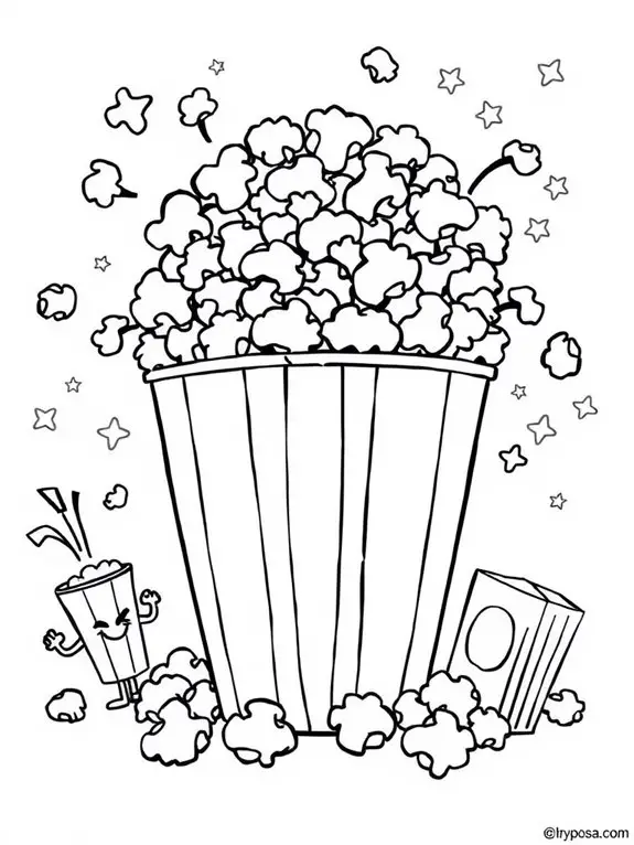 colorful popcorn fantasy adventure