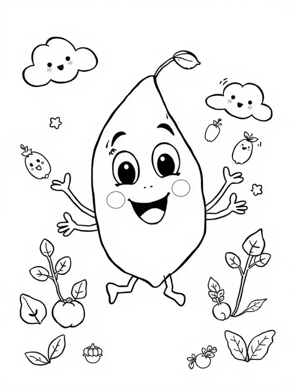 colorful sweet potato fun