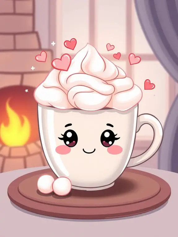 cute cocoa illustration art