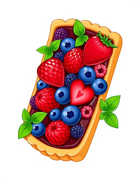 dessert art illustration collection