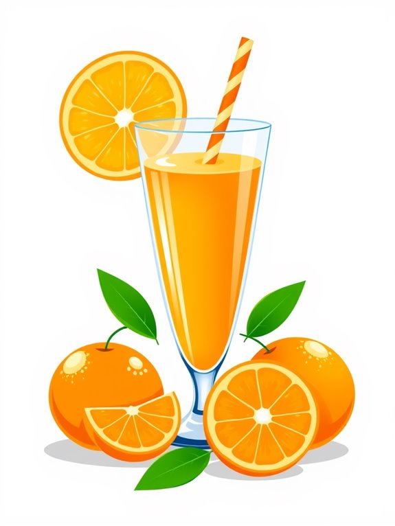 freshly squeezed orange juice