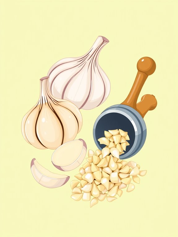 garlic infused clipart design