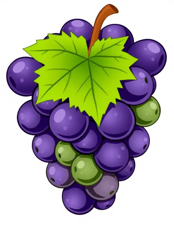 grape illustration graphic design