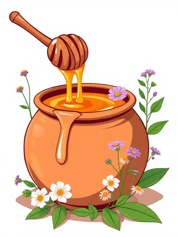 honey pot illustration graphics