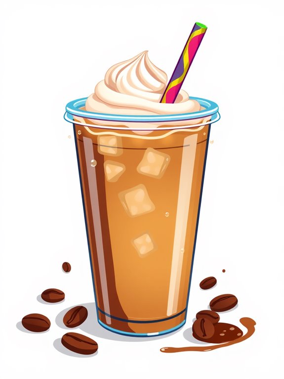 iced coffee to go cup