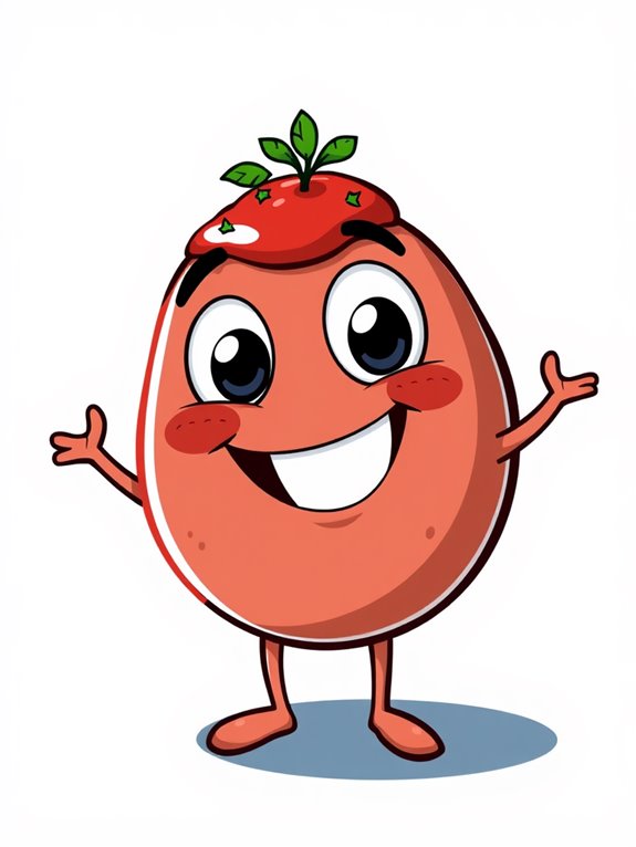 meatball cartoon character art