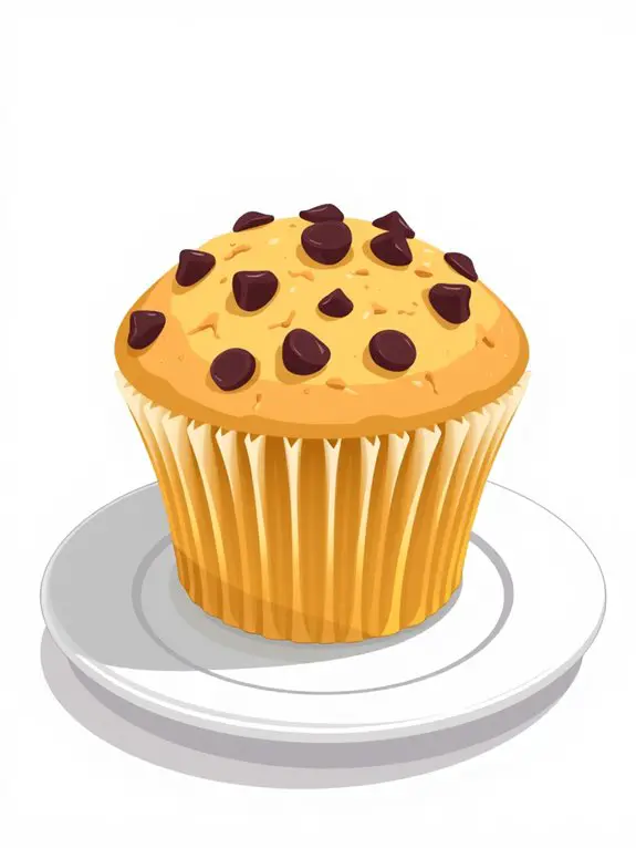 muffin illustration for design