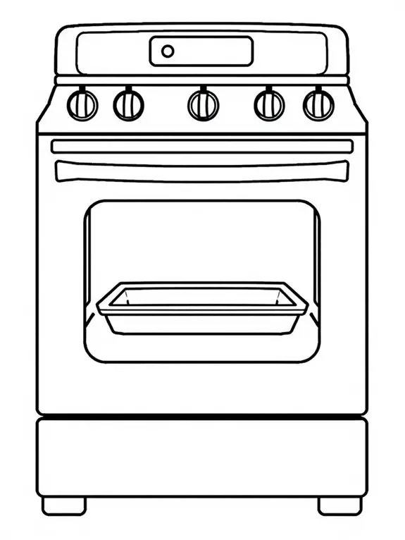 10+ Free Printable Oven Coloring Pages for Creative Fun - Academy of ...