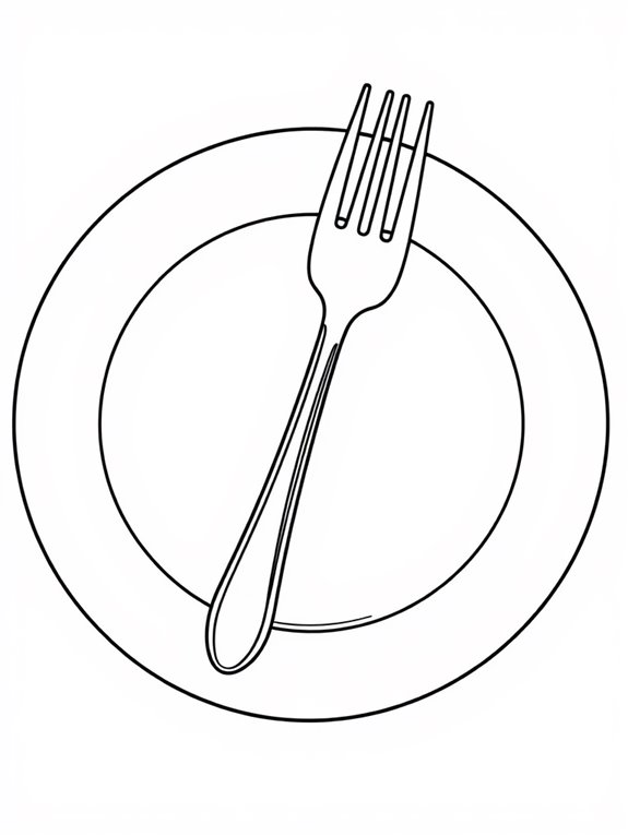 plate and fork design