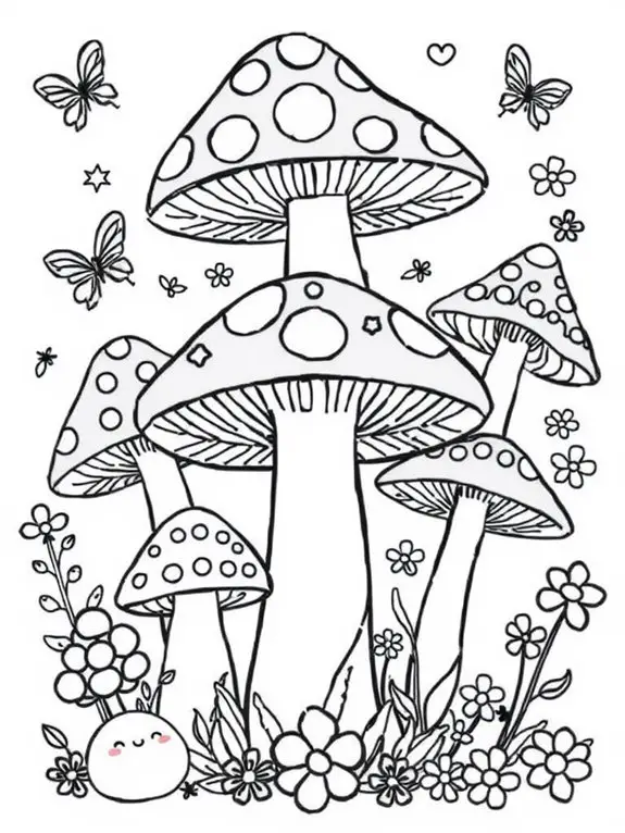 playful fungi art activity