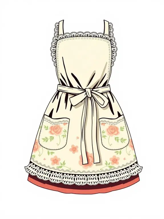 retro kitchen accessory illustrations