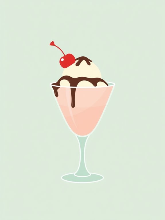 simple ice cream illustration