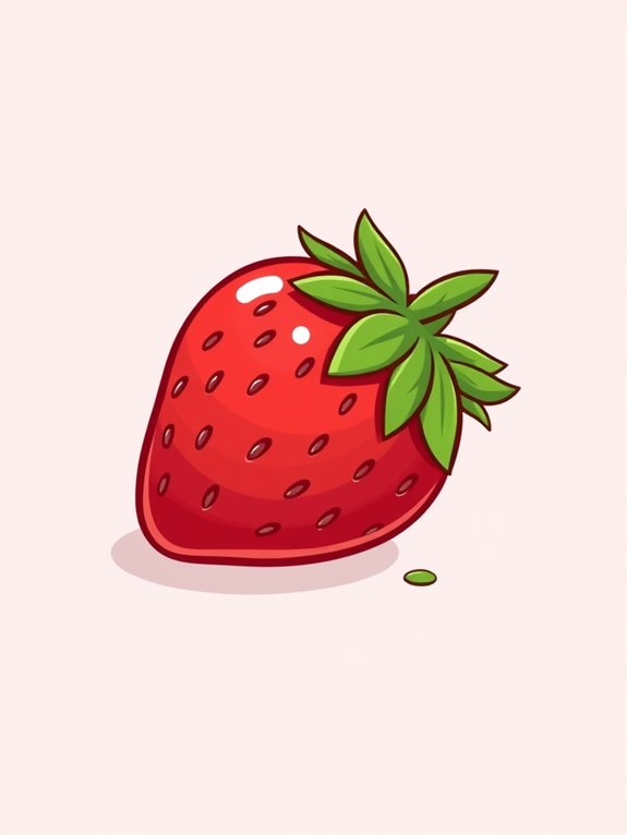 strawberry clipart illustrations collection
