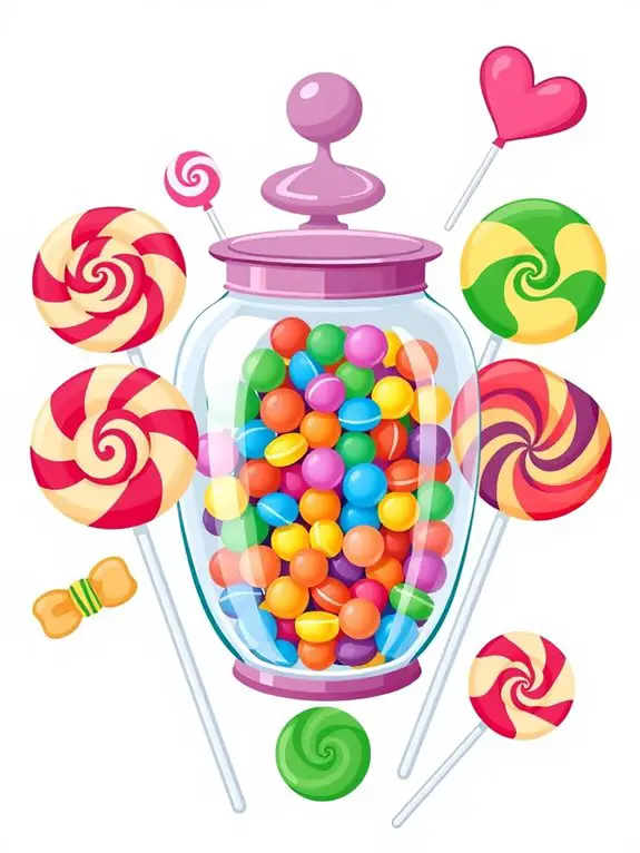 sweet treats clipart collection