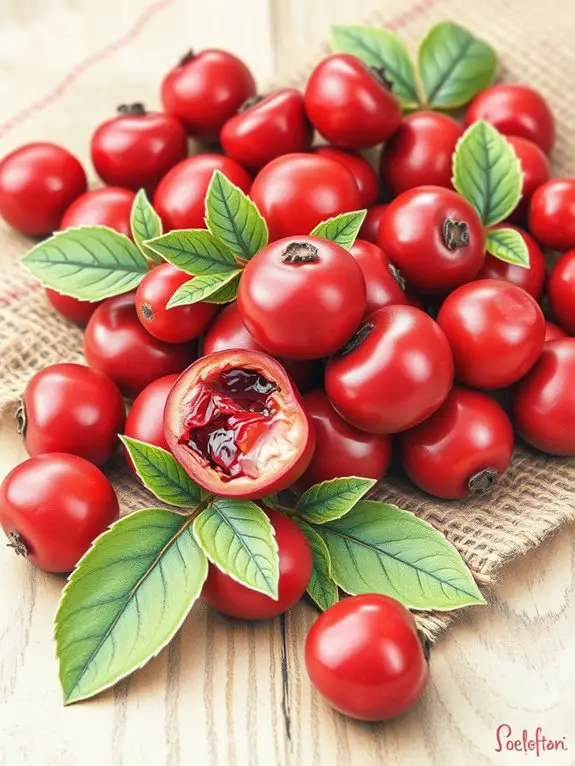 vivid cranberry pencil artwork