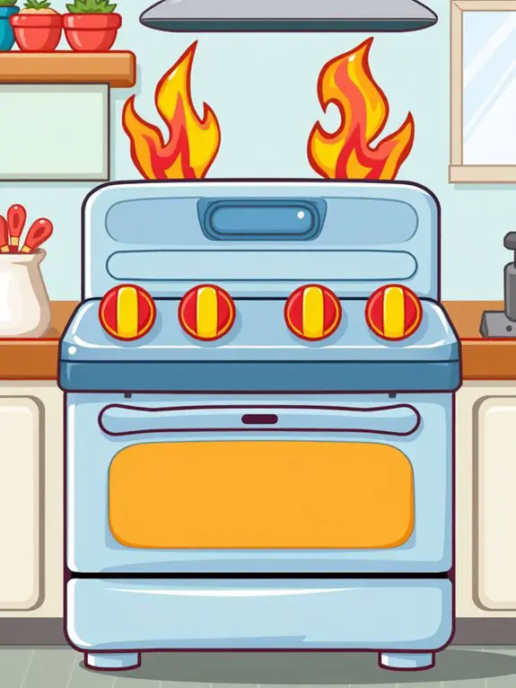 whimsical cartoon cooking appliance