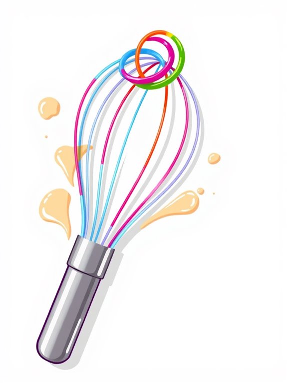 whisk kitchen tool illustrations