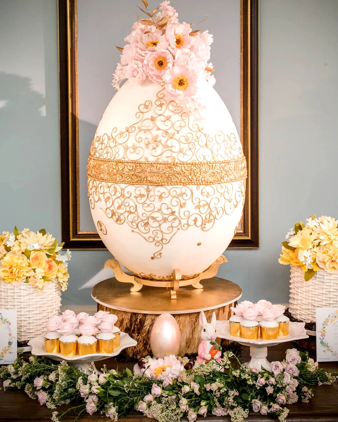 Adorable Easter Egg Cake for a Colorful Spring Celebration