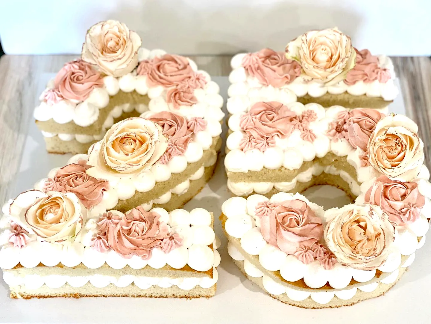 Charming 25th Birthday Cake for a Stylish Celebration