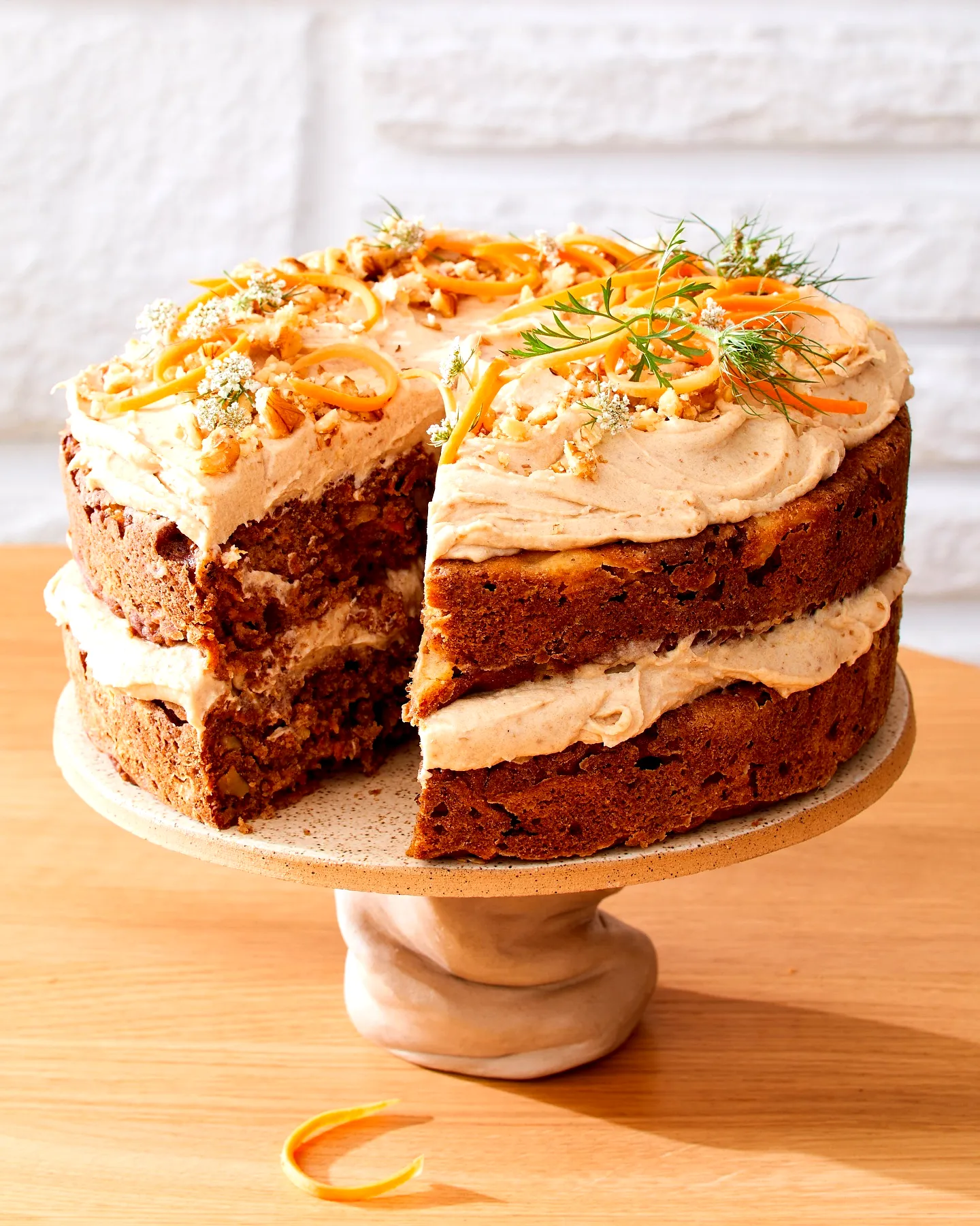Charming Easter Carrot Cake with Rustic Design and Vibrant Decorations