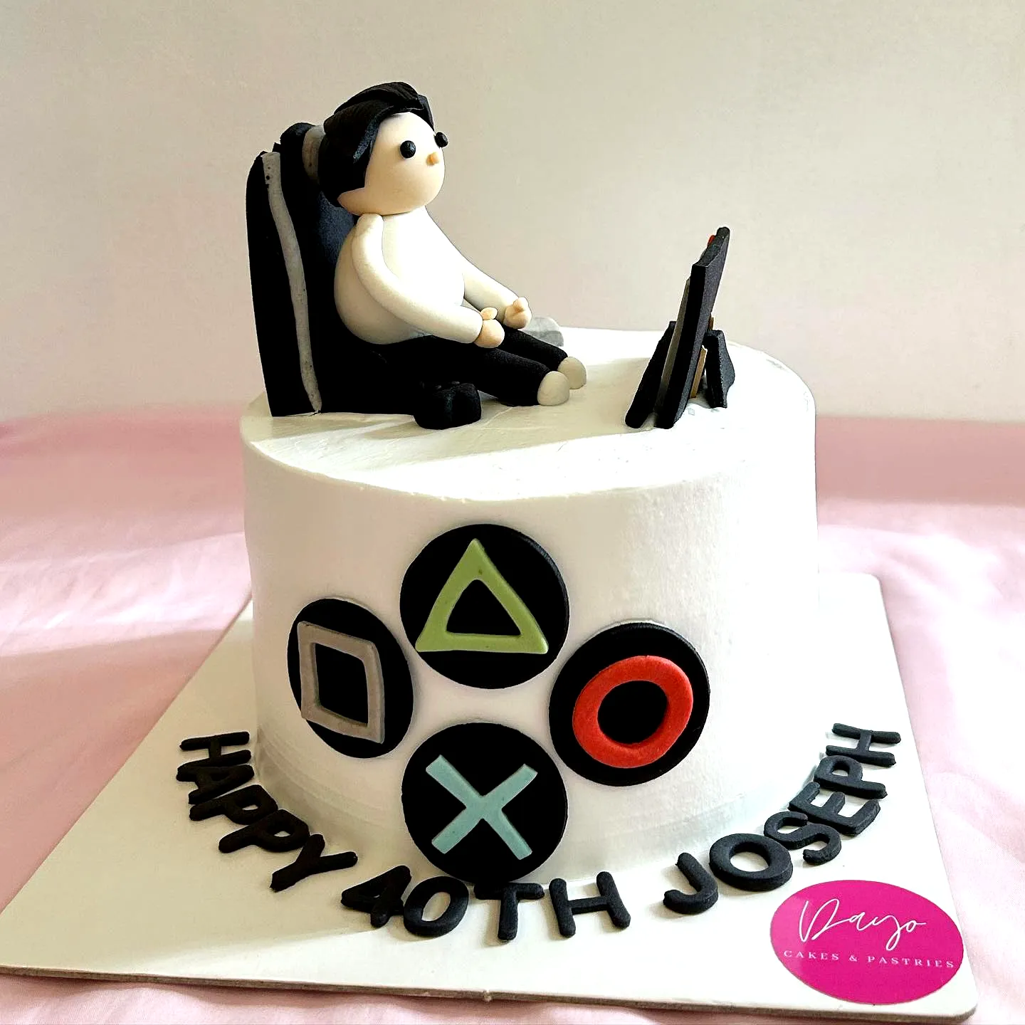 Charming Gamer Birthday Cake for an Epic Celebration