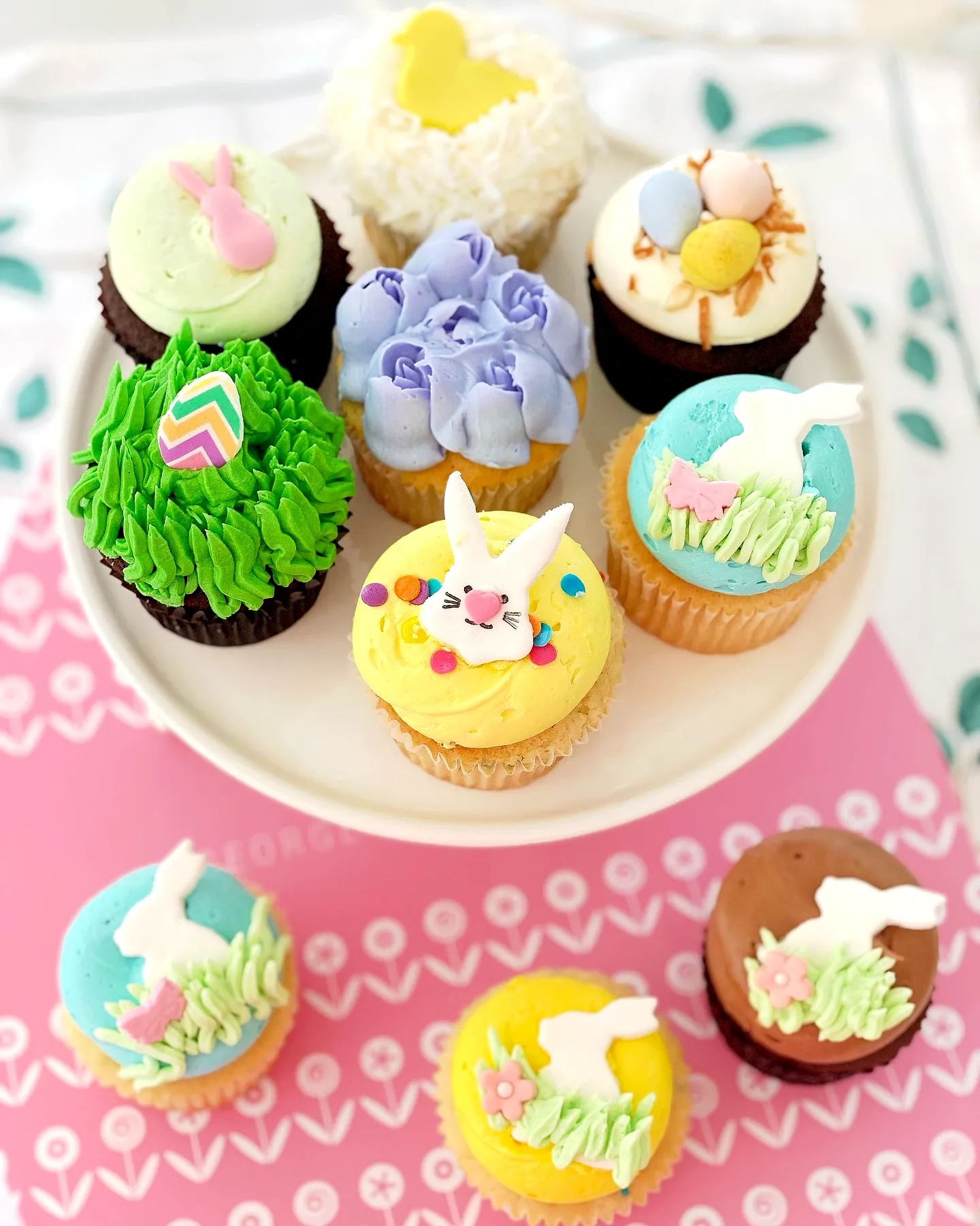 Colorful Easter Cupcake Cake Ideas for a Fun Festive Celebration