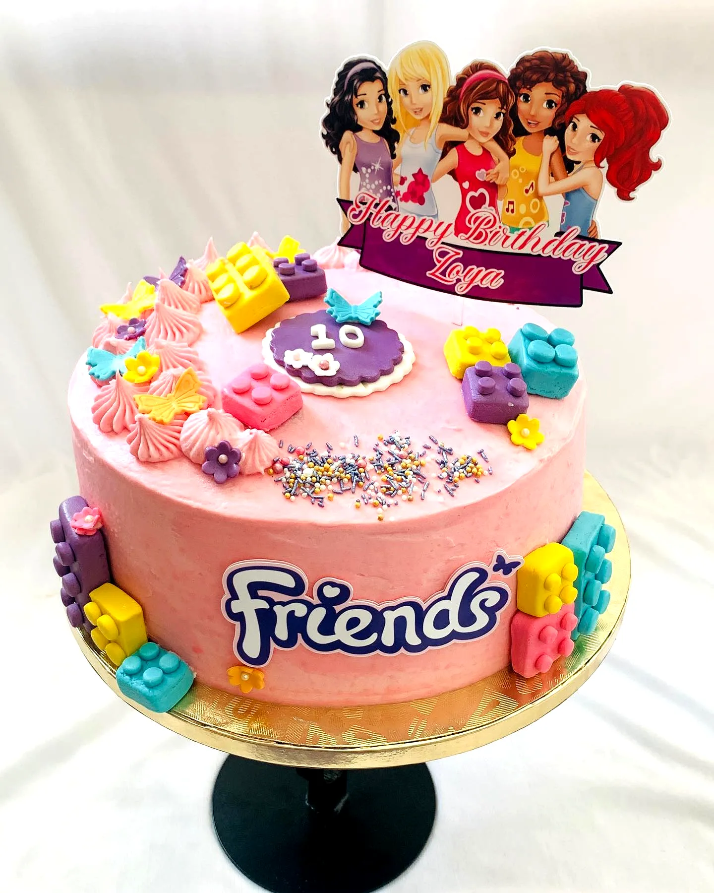 Colorful Lego Birthday Cake Design for a Fun Celebration