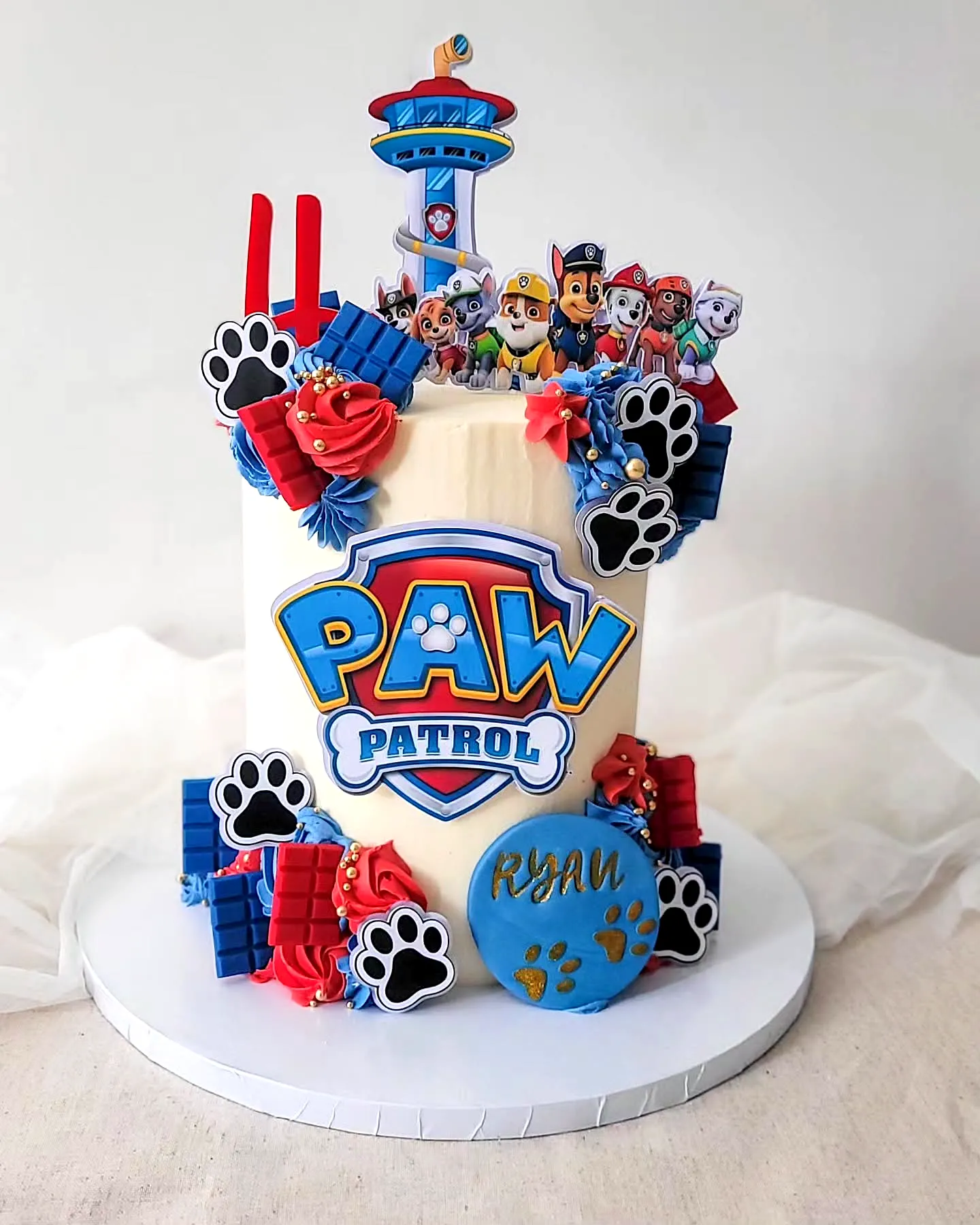 Colorful Paw Patrol Birthday Cake Design for a Fun Celebration