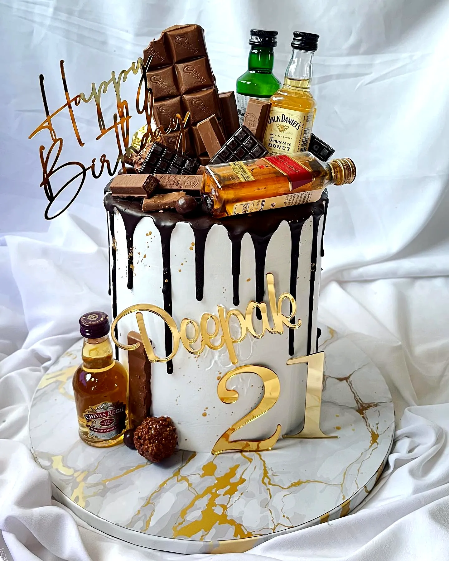 Creative 21st Birthday Cake for a Fun Celebration