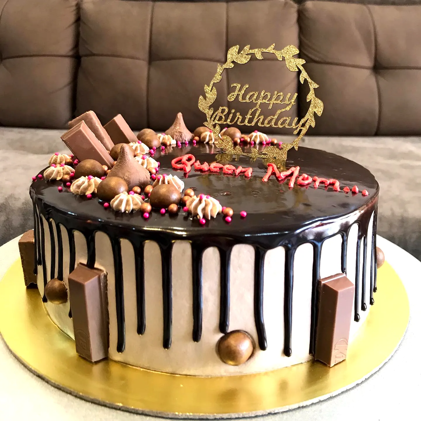 Creative Chocolate Birthday Cake for a Festive Celebration