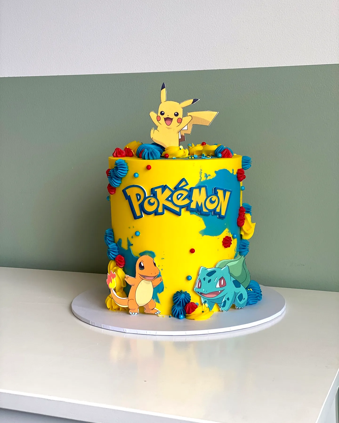 Creative Pokemon Birthday Cake for Cheerful Celebrations