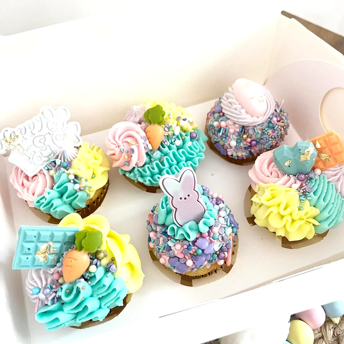 Cute and Colorful Easter Cupcake Cake Design to Delight Your Celebration