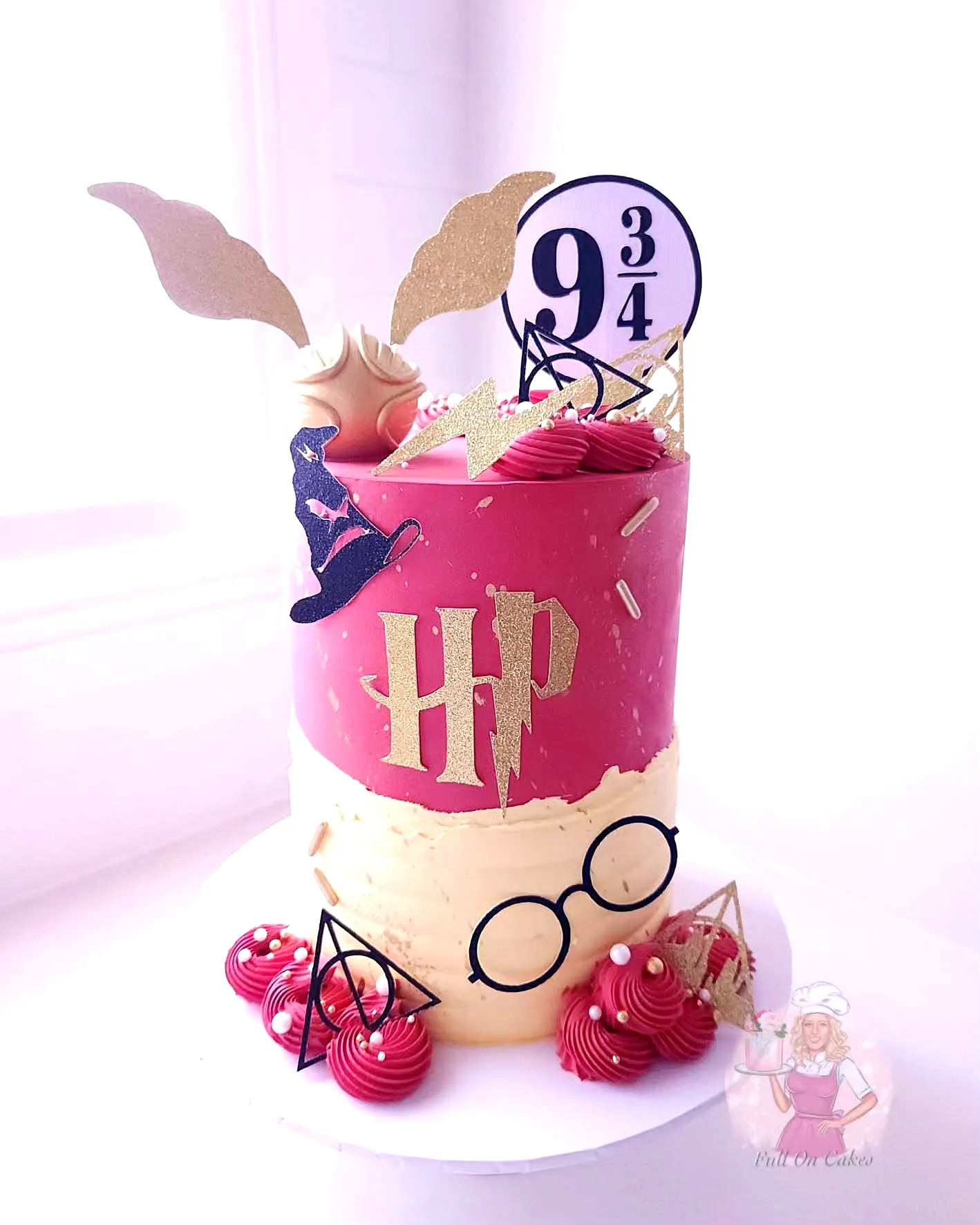 Cute and Colorful Harry Potter Birthday Cake Design for Magical Celebrations