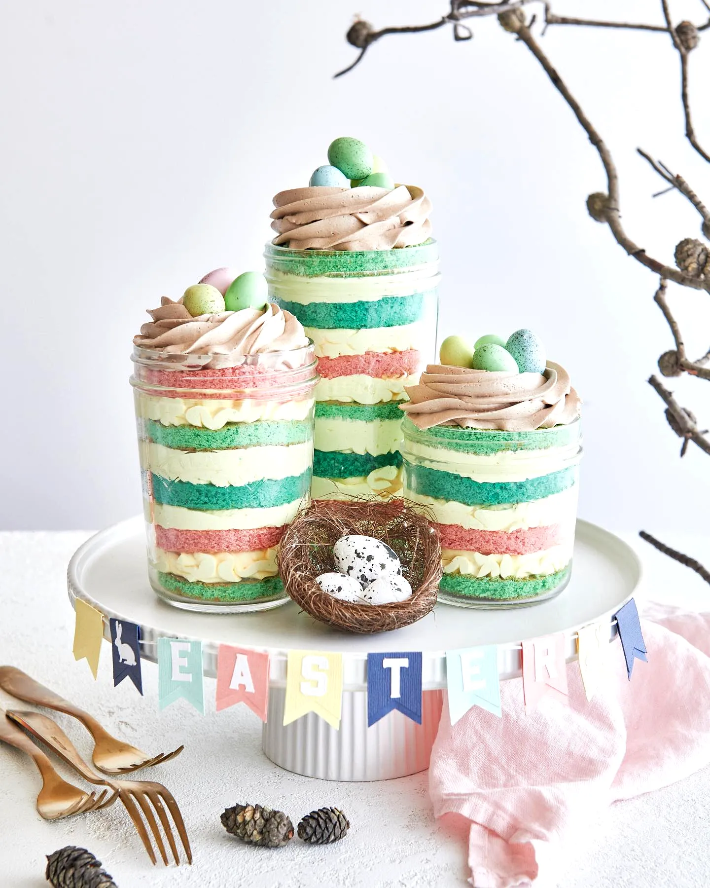 Cute Buttercream Easter Cake for a Colorful Spring Celebration