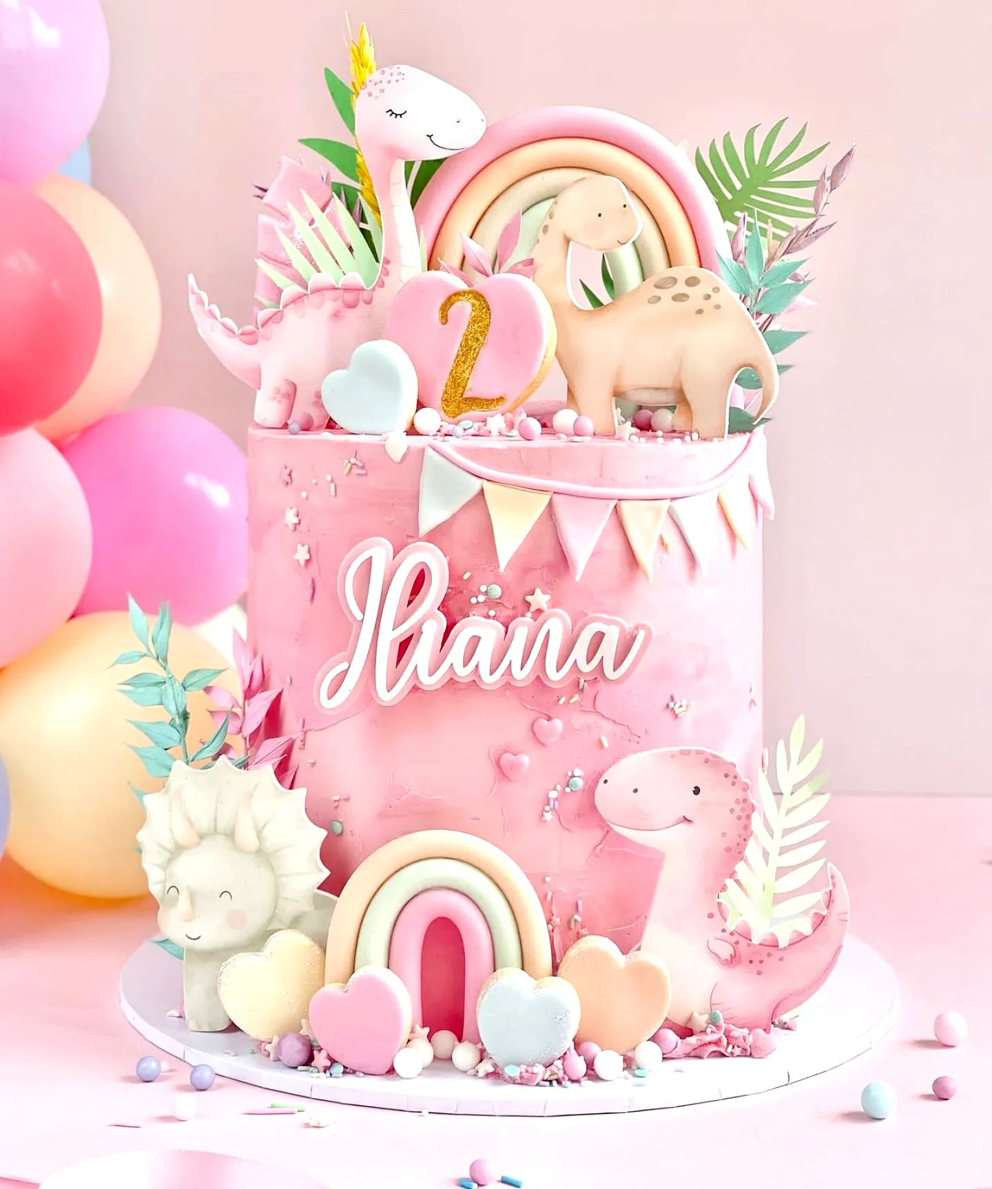 Cute dinosaur birthday cake for a vibrant and fun celebration
