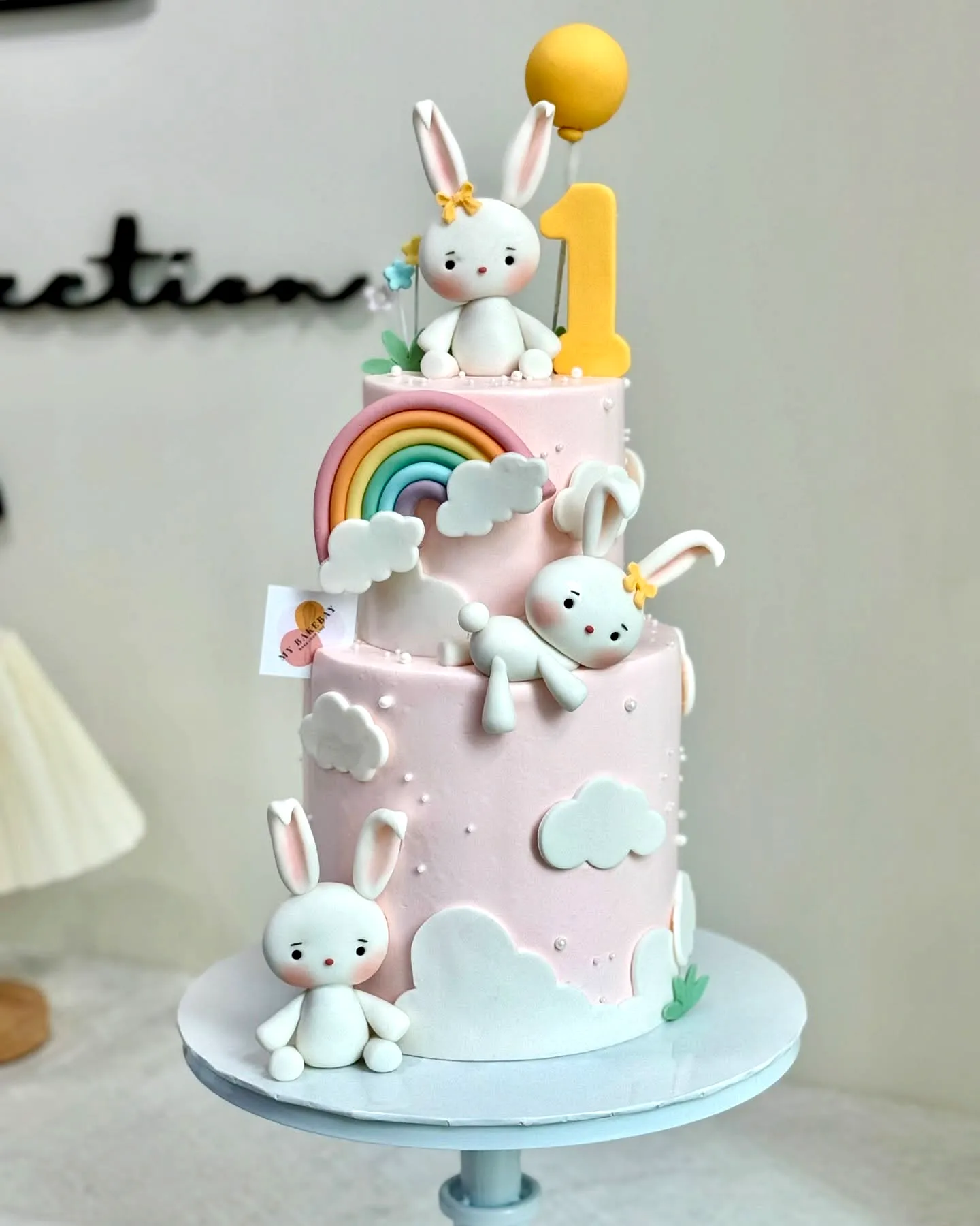 Cute Easter Birthday Cake Design for a Playful First Celebration