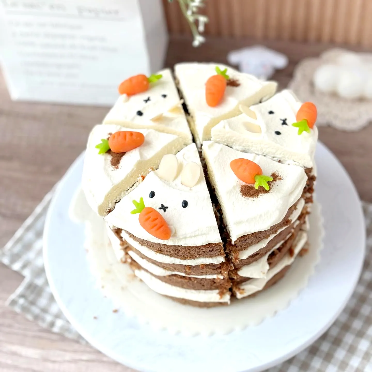 Cute Easter Bunny Cake for a Whimsical Spring Celebration