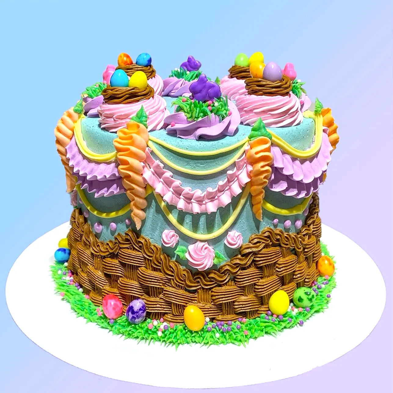 Cute Easter cake decorating ideas for a colorful festive celebration