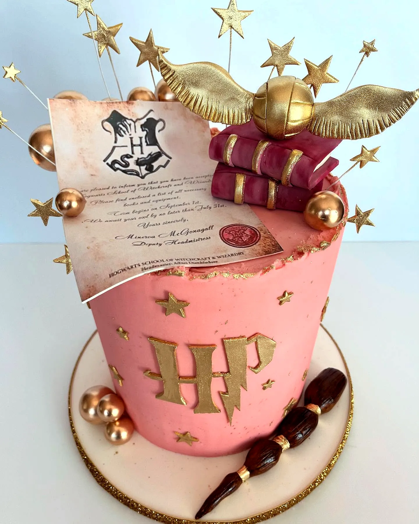 Cute Harry Potter Cake for a Magical Celebration