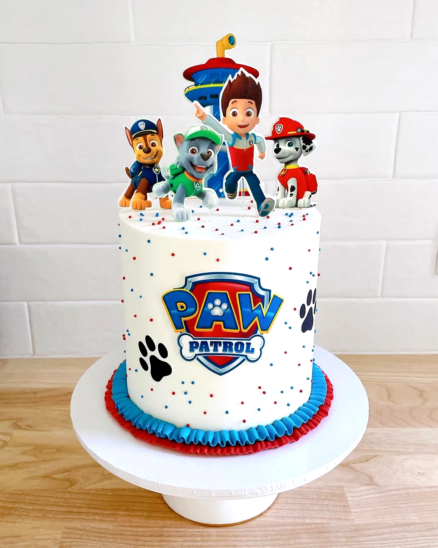 Cute Paw Patrol Birthday Cake for a Fun Celebration
